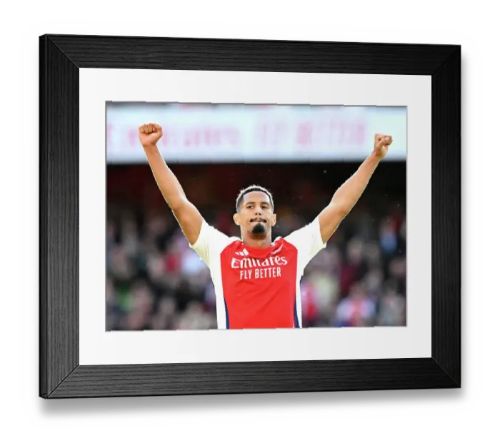Framed Print : Arsenal FC v Leicester City FC - Premier League