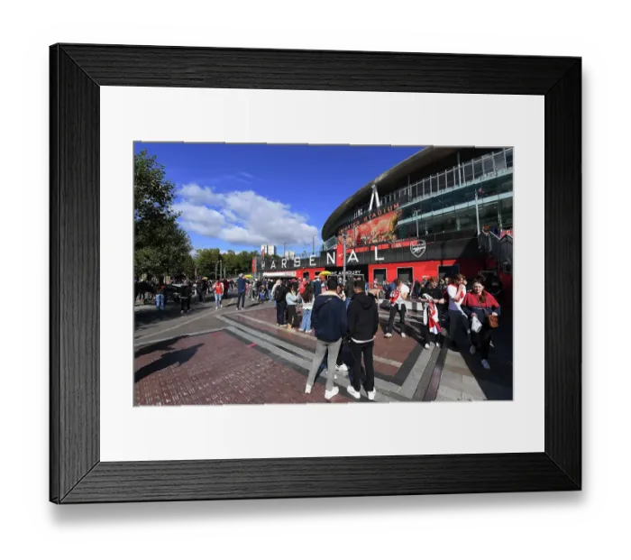 Framed Print : Arsenal FC v Leicester City FC - Premier League