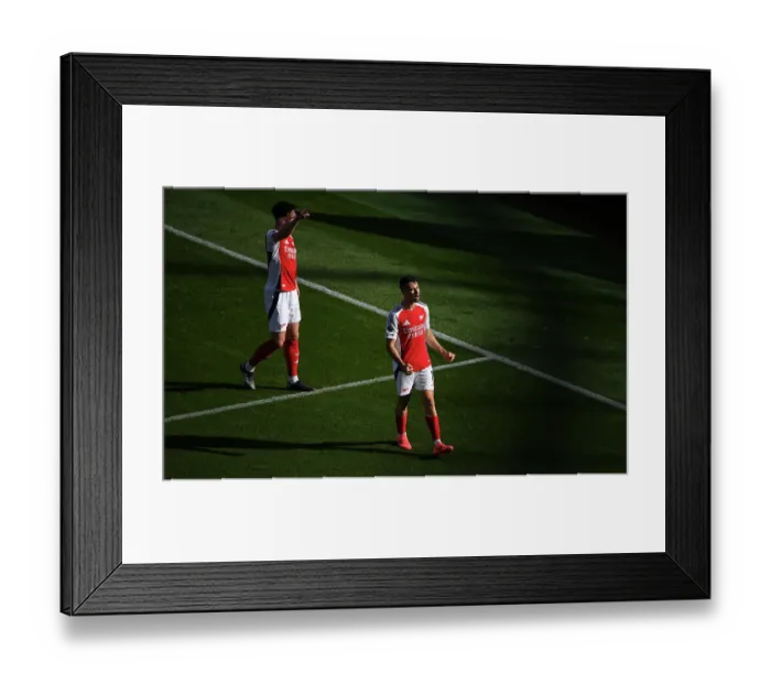 Framed Print : Arsenal FC v Leicester City FC - Premier League
