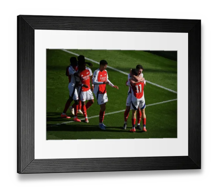 Framed Print : Arsenal FC v Leicester City FC - Premier League