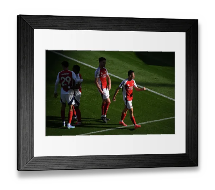 Framed Print : Arsenal FC v Leicester City FC - Premier League