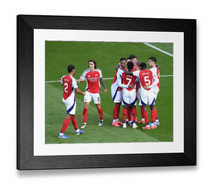 Framed Print : Arsenal FC v Leicester City FC - Premier League