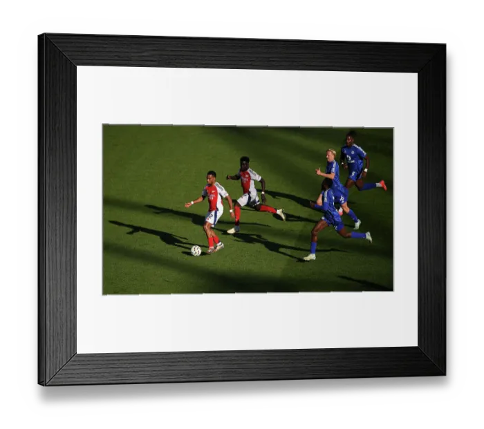 Framed Print : Arsenal FC v Leicester City FC - Premier League
