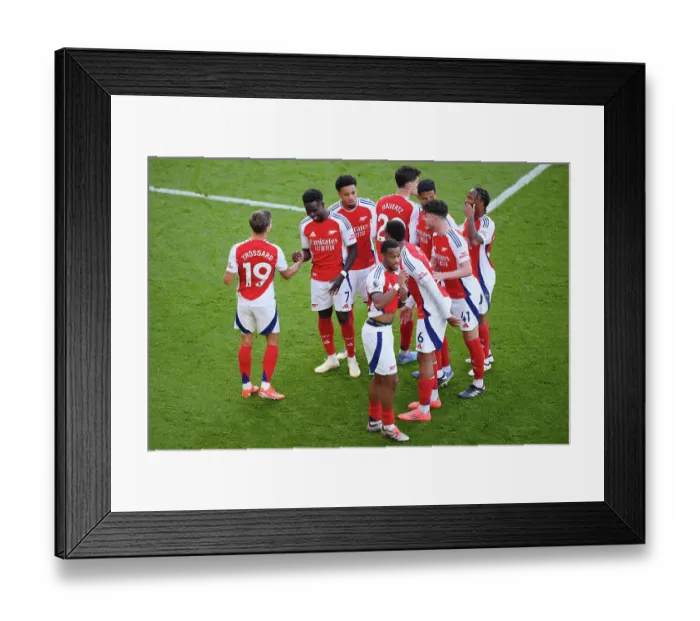 Framed Print : Arsenal FC v Leicester City FC - Premier League