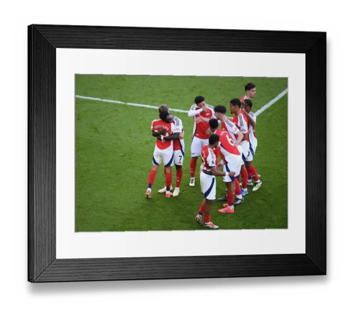 Framed Print : Arsenal FC v Leicester City FC - Premier League