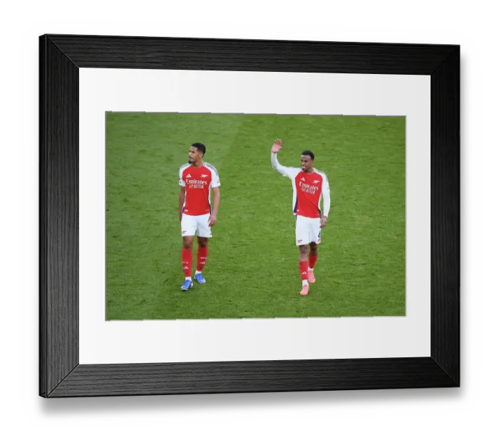 Framed Print : Arsenal FC v Leicester City FC - Premier League