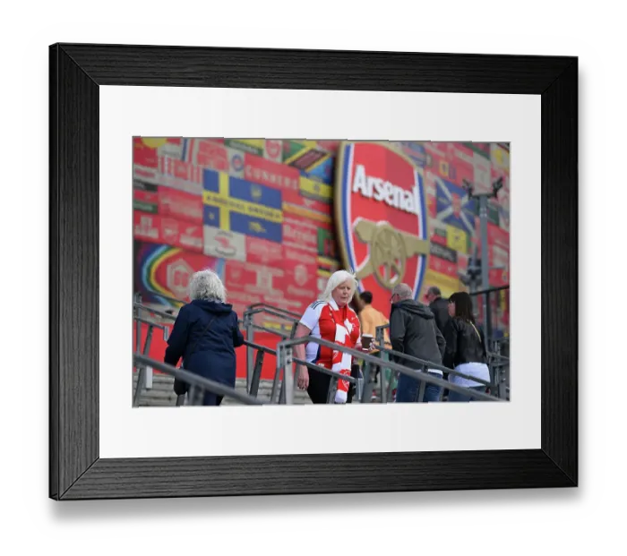 Framed Print : Arsenal FC v Leicester City FC - Premier League