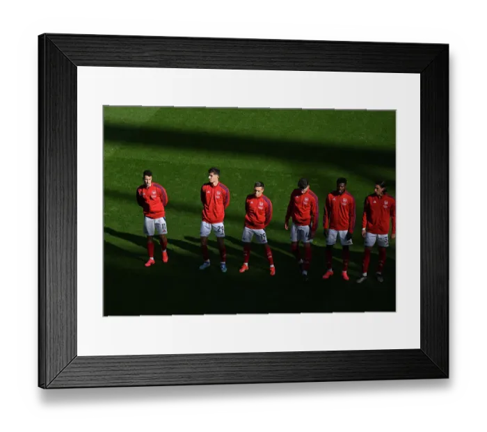 Framed Print : Arsenal FC v Leicester City FC - Premier League