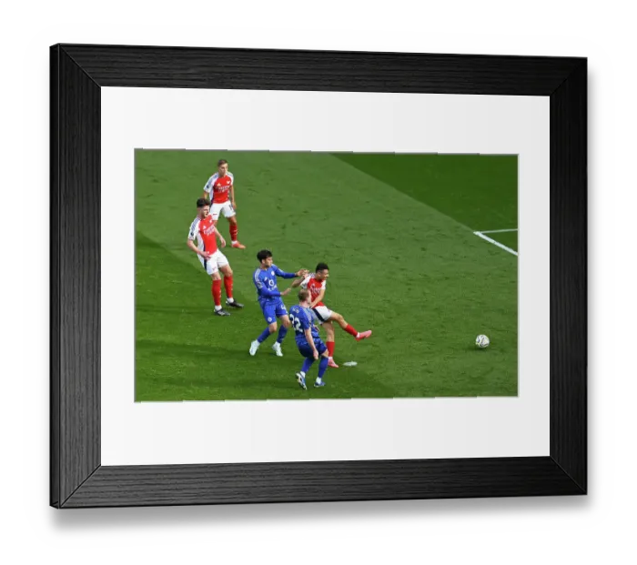 Framed Print : Arsenal FC v Leicester City FC - Premier League
