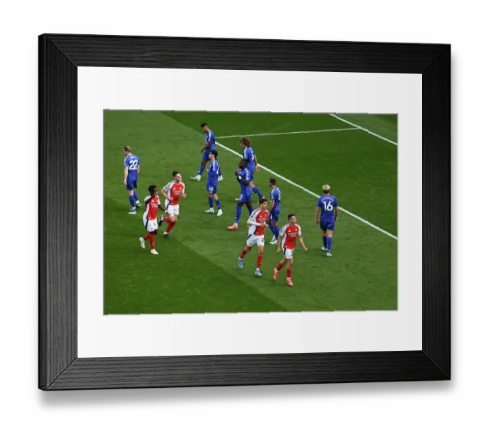 Framed Print : Arsenal FC v Leicester City FC - Premier League