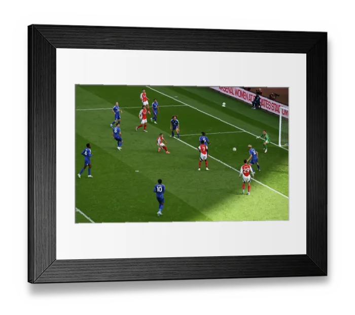 Framed Print : Arsenal FC v Leicester City FC - Premier League