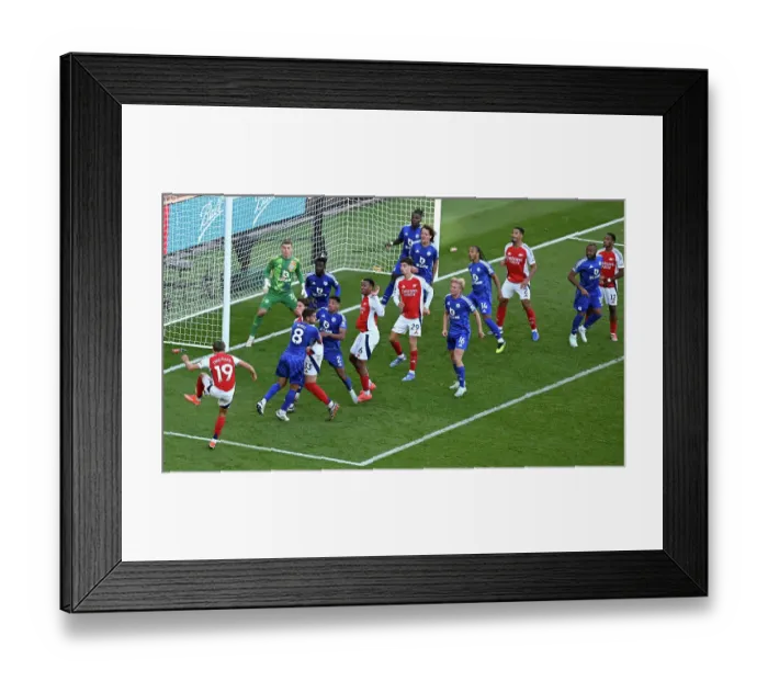 Framed Print : Arsenal FC v Leicester City FC - Premier League