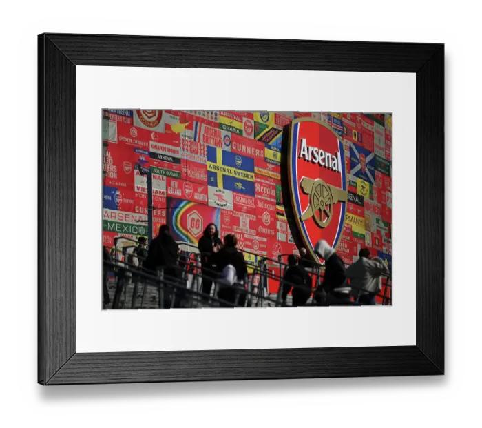Framed Print : Arsenal FC v Leicester City FC - Premier League