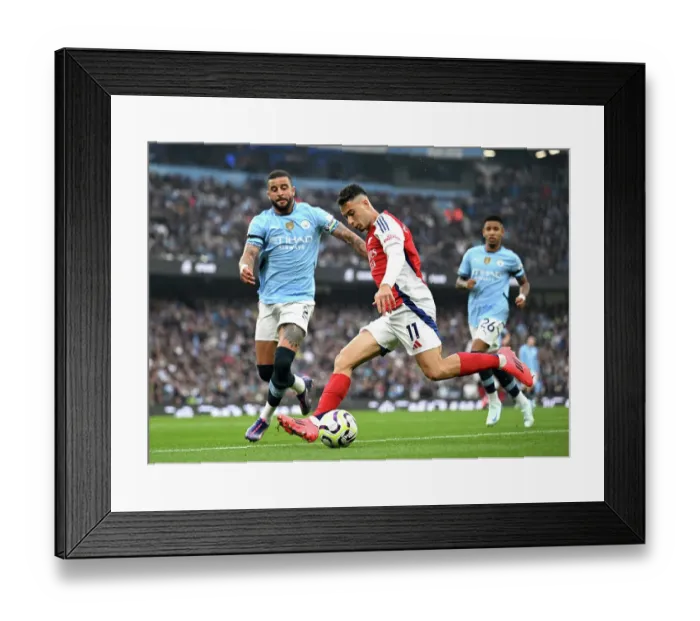 Framed Print : Manchester City FC v Arsenal FC - Premier League