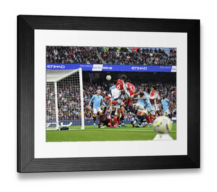 Framed Print : Manchester City FC v Arsenal FC - Premier League