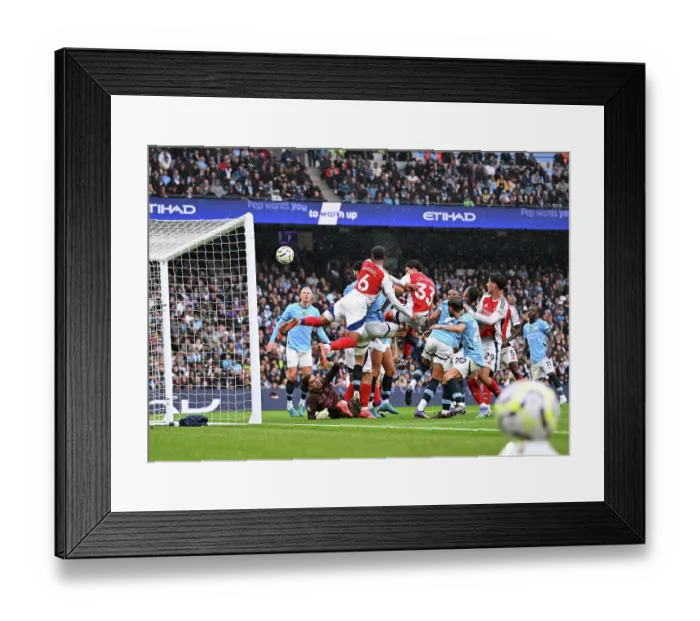 Framed Print : Manchester City FC v Arsenal FC - Premier League