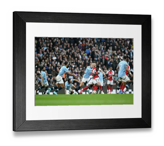 Framed Print : Manchester City FC v Arsenal FC - Premier League
