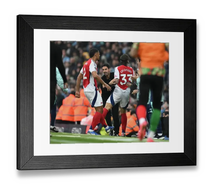 Framed Print : Manchester City FC v Arsenal FC - Premier League