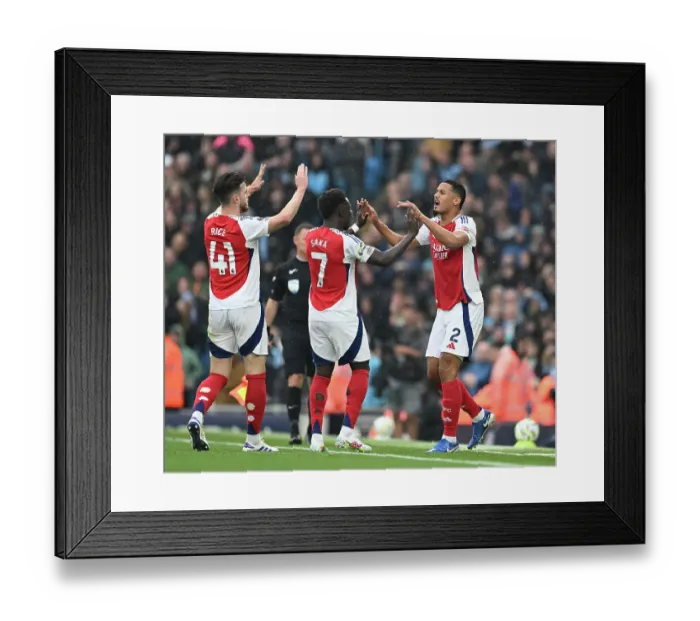 Framed Print : Manchester City FC v Arsenal FC - Premier League