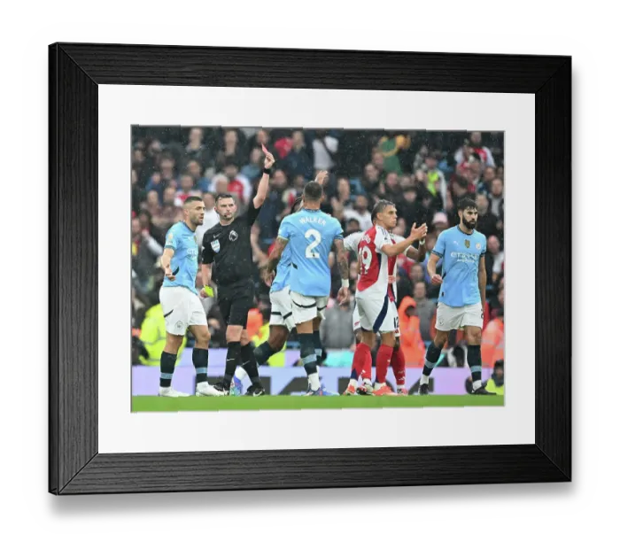 Framed Print : Manchester City FC v Arsenal FC - Premier League