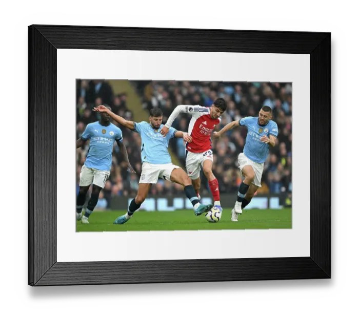 Framed Print : Manchester City FC v Arsenal FC - Premier League