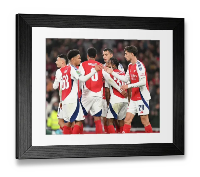 Framed Print : Arsenal v Bolton Wanderers - Carabao Cup Third Round Framed Print : Arsenal v Bolton Wanderers - Carabao Cup Third Round