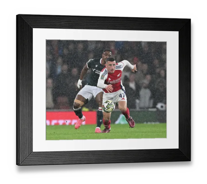Framed Print : Arsenal v Bolton Wanderers - Carabao Cup Third Round