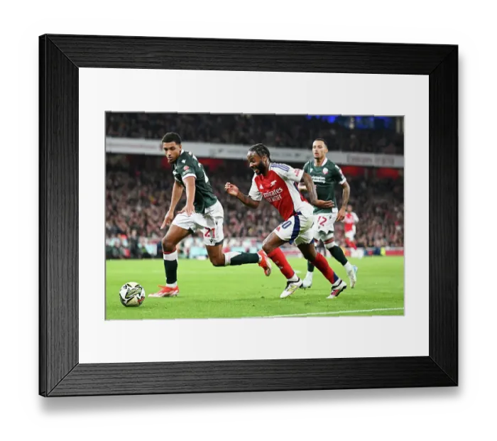Framed Print : Arsenal v Bolton Wanderers - Carabao Cup Third Round