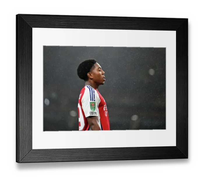 Framed Print : Arsenal v Bolton Wanderers - Carabao Cup Third Round