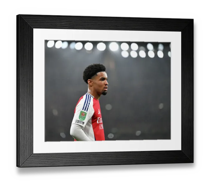 Framed Print : Arsenal v Bolton Wanderers - Carabao Cup Third Round