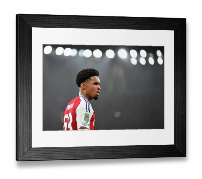 Framed Print : Arsenal v Bolton Wanderers - Carabao Cup Third Round