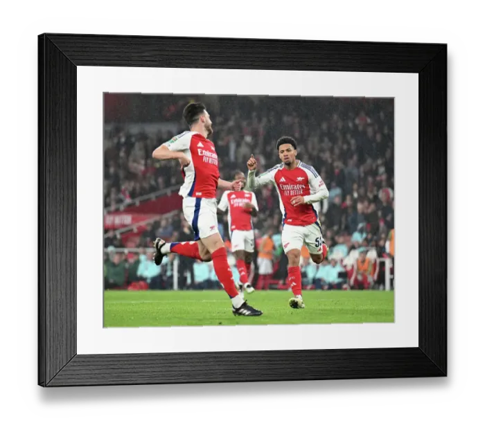 Framed Print : Arsenal v Bolton Wanderers - Carabao Cup Third Round
