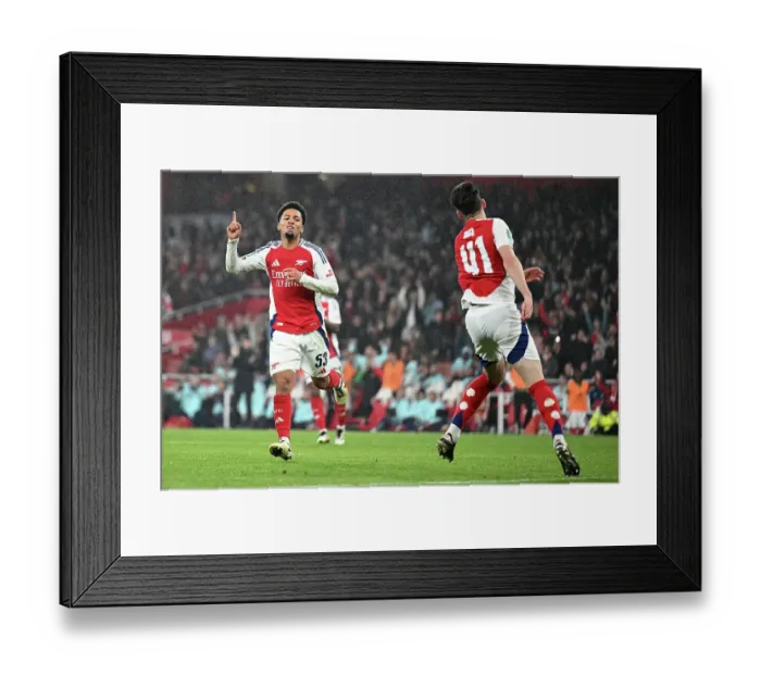 Framed Print : Arsenal v Bolton Wanderers - Carabao Cup Third Round