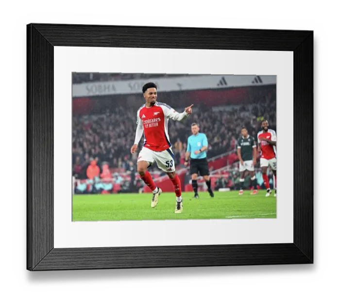 Framed Print : Arsenal v Bolton Wanderers - Carabao Cup Third Round
