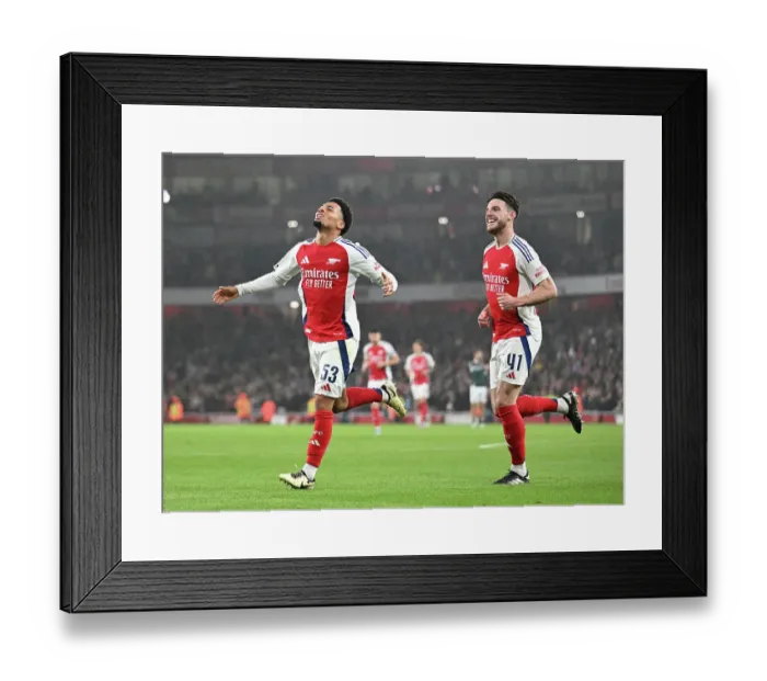Framed Print : Arsenal v Bolton Wanderers - Carabao Cup Third Round