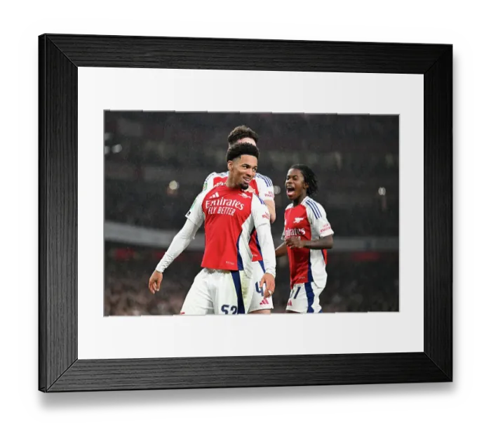 Framed Print : Arsenal v Bolton Wanderers - Carabao Cup Third Round