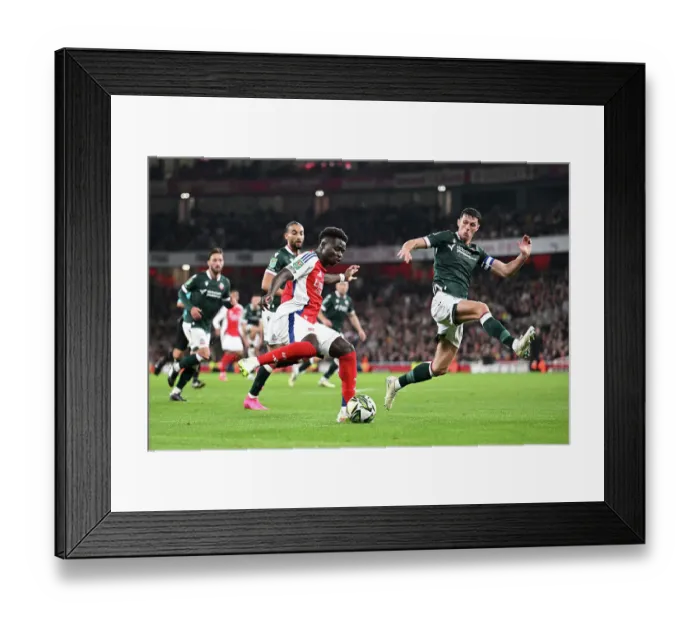 Framed Print : Arsenal v Bolton Wanderers - Carabao Cup Third Round