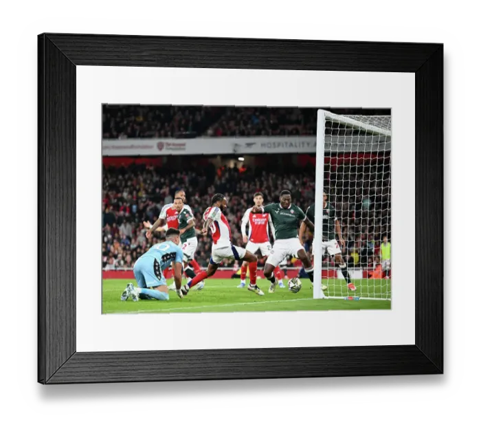 Framed Print : Arsenal v Bolton Wanderers - Carabao Cup Third Round