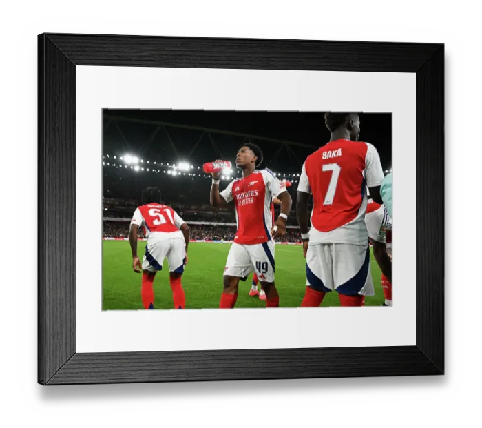 Framed Print : Arsenal v Bolton Wanderers - Carabao Cup Third Round