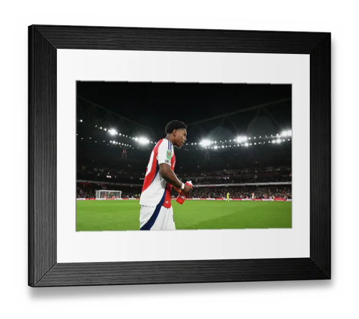 Framed Print : Arsenal v Bolton Wanderers - Carabao Cup Third Round