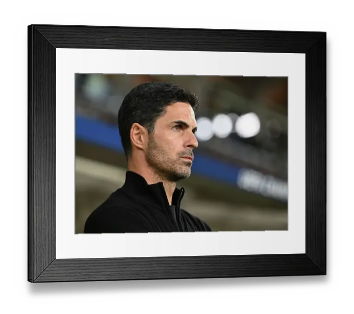 Framed Print : Atalanta BC v Arsenal FC - UEFA Champions League 2024 / 25 League Phase MD1