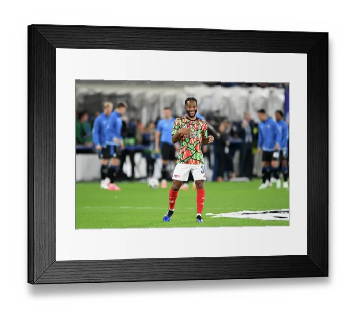Framed Print : Atalanta BC v Arsenal FC - UEFA Champions League 2024 / 25 League Phase MD1