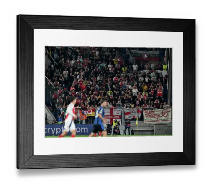 Framed Print : Atalanta BC v Arsenal FC - UEFA Champions League 2024 / 25 League Phase MD1 Framed Print : Atalanta BC v Arsenal FC - UEFA Champions League 2024 / 25 League Phase MD1