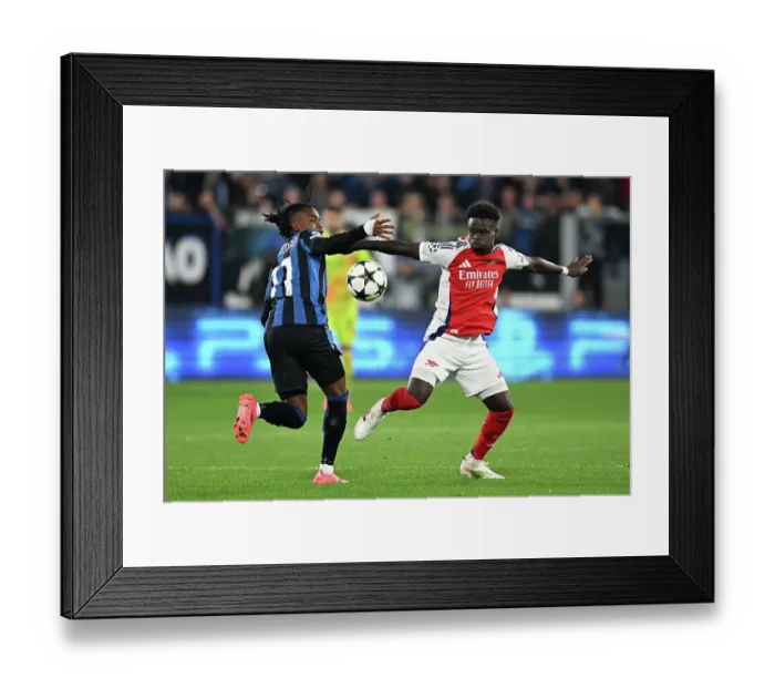 Framed Print : Atalanta BC v Arsenal FC - UEFA Champions League 2024 / 25 League Phase MD1 Framed Print : Atalanta BC v Arsenal FC - UEFA Champions League 2024 / 25 League Phase MD1