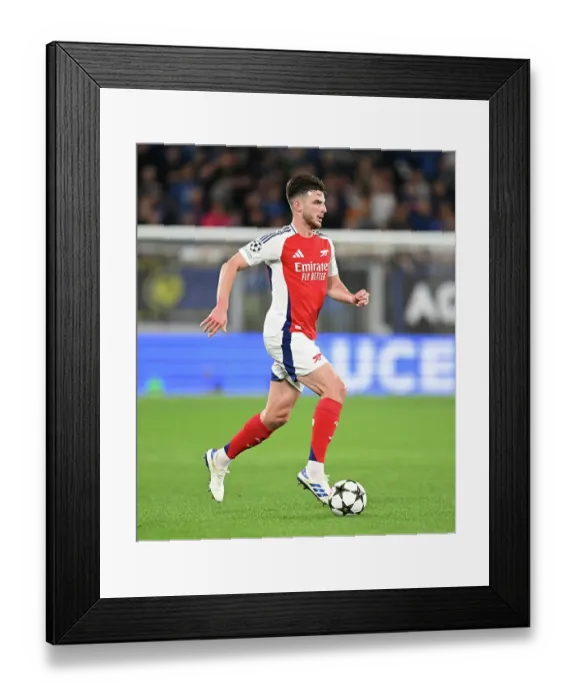 Framed Print : Atalanta BC v Arsenal FC - UEFA Champions League 2024 / 25 League Phase MD1