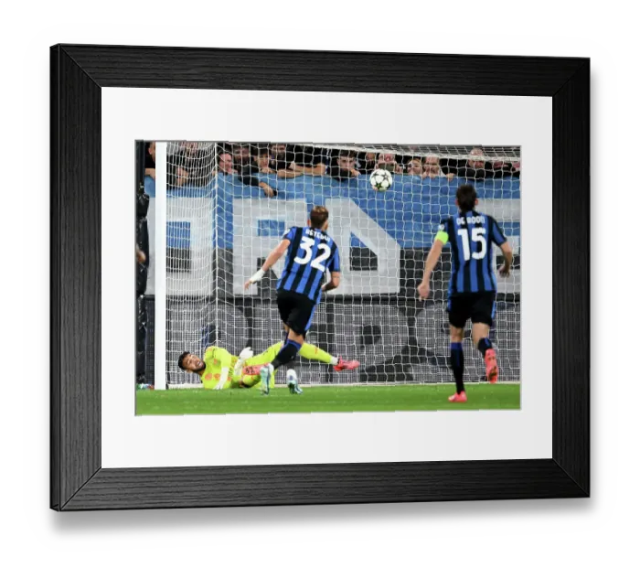 Framed Print : Atalanta BC v Arsenal FC - UEFA Champions League 2024 / 25 League Phase MD1
