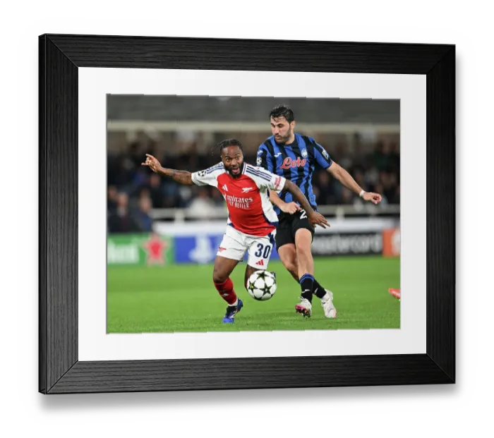 Framed Print : Atalanta BC v Arsenal FC - UEFA Champions League 2024 / 25 League Phase MD1 Framed Print : Atalanta BC v Arsenal FC - UEFA Champions League 2024 / 25 League Phase MD1