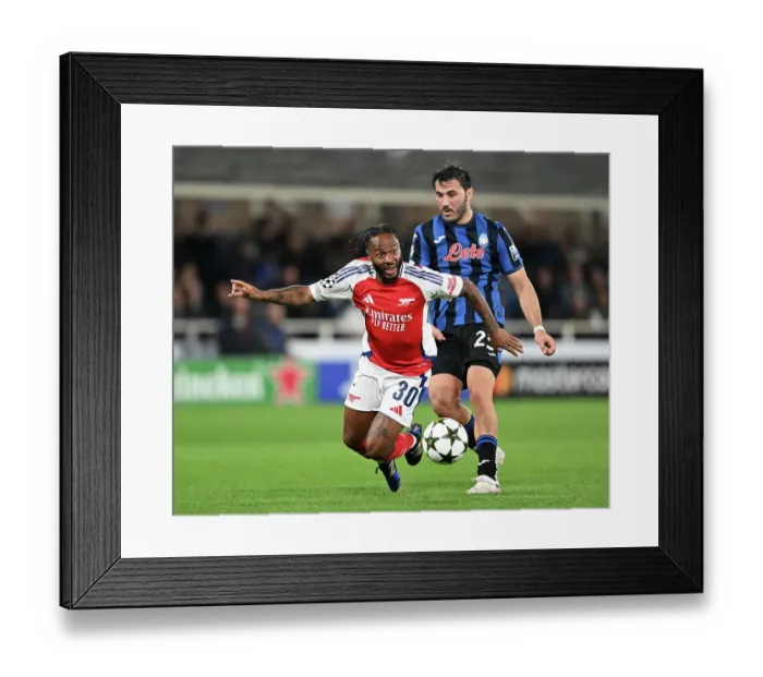 Framed Print : Atalanta BC v Arsenal FC - UEFA Champions League 2024 / 25 League Phase MD1