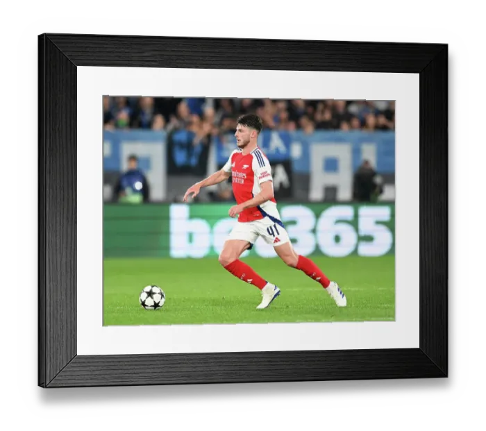 Framed Print : Atalanta BC v Arsenal FC - UEFA Champions League 2024 / 25 League Phase MD1
