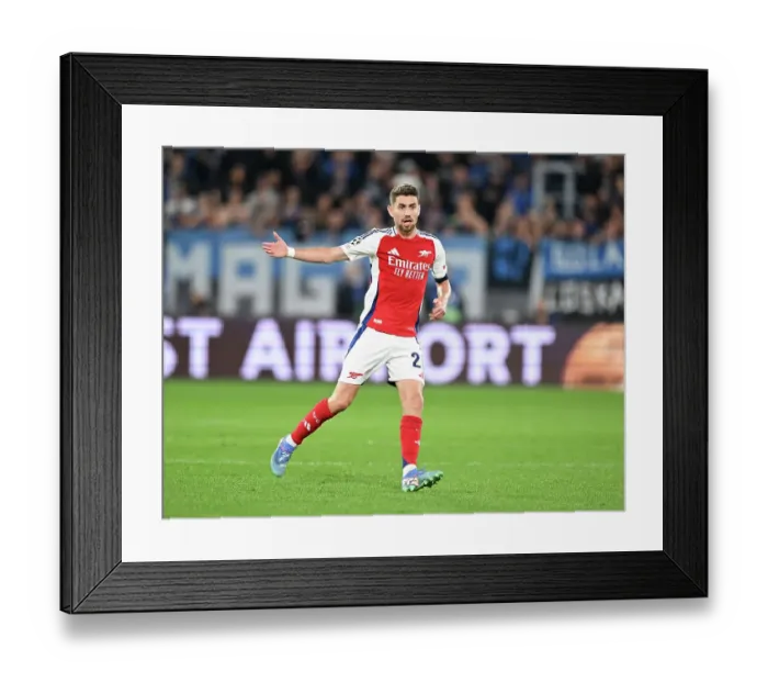 Framed Print : Atalanta BC v Arsenal FC - UEFA Champions League 2024 / 25 League Phase MD1